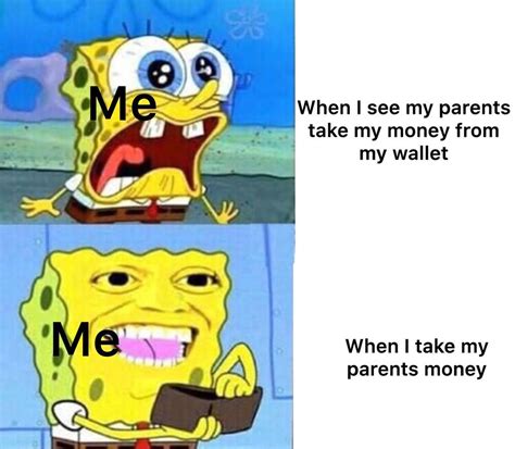 spongebob money meme|More.